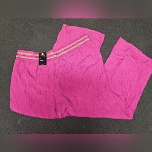 JM Collection Fuchsia Wide Leg Pants